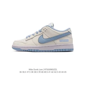 Nike Dunk Low Retro Vintage Leather Skate Shoes