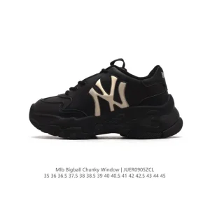 MLB Bigball Chunky Window Vintage Retro Dad Shoes for Men and Women