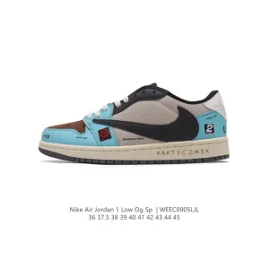 Nike Air Jordan 1 Low OG SP Military Blue Reverse Swoosh