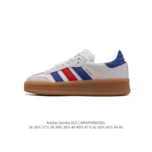 Adidas Samba Xlg Thick Sole Retro Street Fashion Casual Shoes