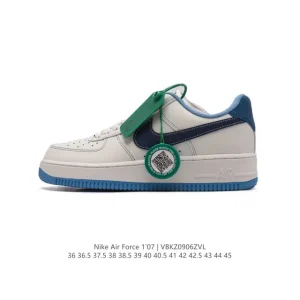 Nike Air Force 1 Low White Leather Casual Sneakers