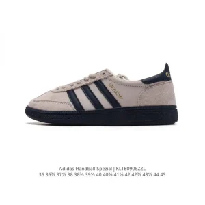 Adidas Handball Spezial Low-Top Leather Sneakers Vintage Style
