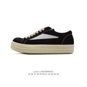 Rick Owens Lido Low-Top Leather Sneakers for Men and Women