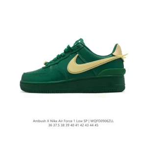 Nike Air Force 1 Low Ambush Collaboration Leather Sneakers