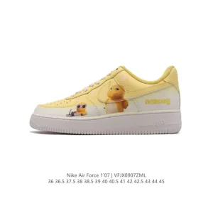 Nike Air Force 1 Low 07 BS8805-602 Low Top Sneakers with Air Cushion