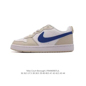 Nike Court Borough Low Unisex Leather & Mesh Low-Top Sneaker