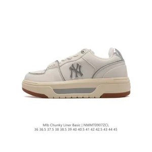 MLB Chunky Liner Basic Retro Streetwear Canvas Sneakers for Men and Women