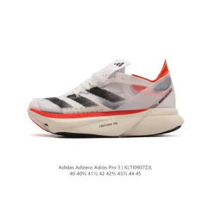 Adidas Adizero Adios Pro 3 Men's Running Shoes for Marathon Training