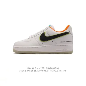 Nike Air Force 1 '07 Low DD2333 White Leather Sneakers