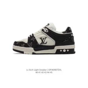 Louis Vuitton Trainer Sneaker Low Thick Sole Comfortable Fashion Shoes