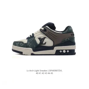 Louis Vuitton Trainer Sneaker Low Thick Sole Comfortable Fashion Shoes