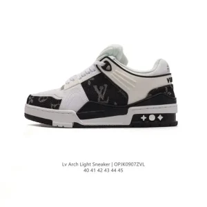 Louis Vuitton Trainer Low Sneaker Thick Sole Elevated Comfort Fashion Shoe