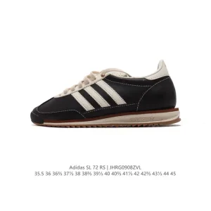 Adidas SL 72 Shoes Classic Retro Leather Low-Top Sneakers