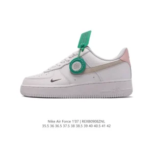 Nike Air Force 1 Low 07 Men's Casual Leather Sneakers with Air Cushioning