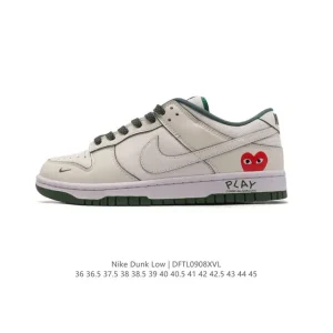 Nike Dunk Low SB Heart Zoom Air Cushion Skateboarding Shoes