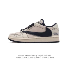 Nike Air Jordan 1 Low OG SP Military Blue Reverse Swoosh