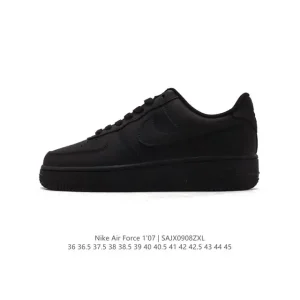 Nike Air Force 1 Low 07 Low Top Sneakers with Air Cushion Sole