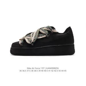 Nike Air Force 1 '07 Vintage Basketball Shoes with Dual Laces