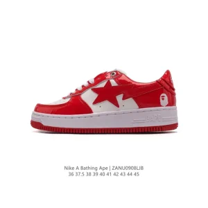 Bape x Nike Air Force 1 Low Camo Sneakers for Men and Women
