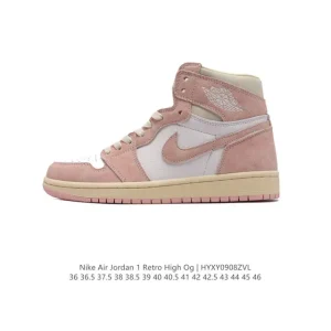 Jordan Air 1 Retro High OG Leather Basketball Shoes