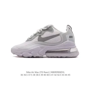 Nike Air Max 270 React Cushioning Lifestyle Unisex Sneakers