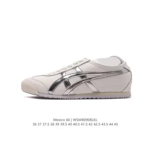 ASICS Onitsuka Tiger Mexico 66 Classic Retro Leather Sneakers Unisex