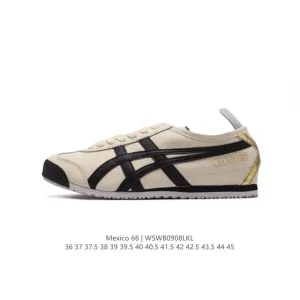 ASICS Onitsuka Tiger Mexico 66 Classic Leather Retro Sneakers