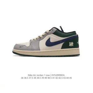 Jordan AJ1 Low Retro Vintage Leather Basketball Shoes