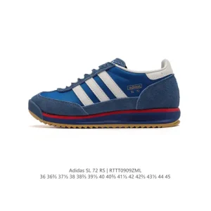Adidas SL 72 Shoes Classic Retro Low-Top Sneakers for Men and Women