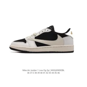 Jordan Air 1 Low OG SP Military Blue Reverse Swoosh Sneaker
