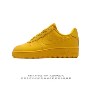 Nike Air Force 1 07 Low White Leather Casual Sneakers for Men and Women