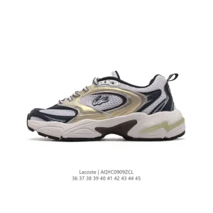 Lacoste Men's Women's Fashion Outdoor Casual Chunky Sole Sneakers