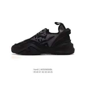 Fendi Men's Retro Chunky Sole Fashion Sneakers