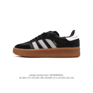 Adidas Samba Xlg Thick Sole Retro Casual Sneakers for Gen Z