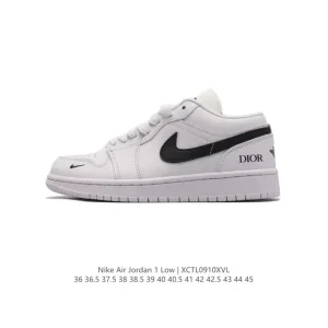 Jordan AJ1 Low Retro Classic Leather Basketball Shoes
