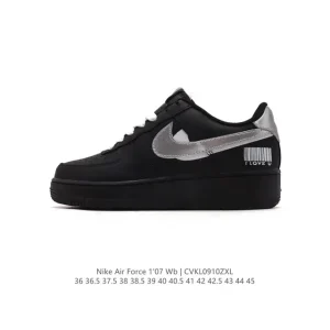 Nike Air Force 1 '07 Low White Leather Casual Sneakers