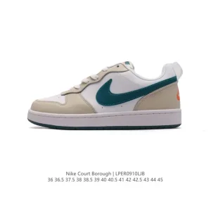 Nike Court Borough Low Men's and Women's Leather Low-Top Sneakers