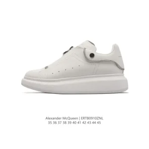 Alexander McQueen Oversized Sneaker with 4.5cm Heel and Glow-in-the-Dark Sole