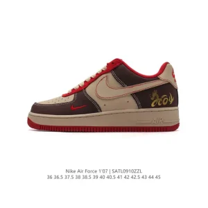 Nike Air Force 1 '07 Low Dragon Year 2024 Low Top Casual Sneakers