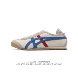 ASICS Onitsuka Tiger Mexico 66 Classic Leather Retro Sneakers