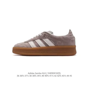 Adidas Samba Xlg Chunky Sole Retro Skate Shoes for Men and Women
