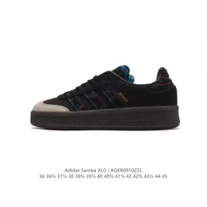 Adidas Samba Xlg Thick Sole Retro Casual Street Fashion Sneakers