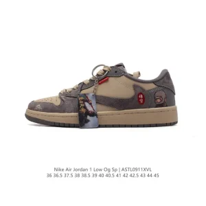 Travis Scott x Air Jordan 1 Low Reverse Mocha