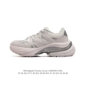 MLB Bigball Chunky Curve New York Yankees Dad Shoes with Velcro Strap