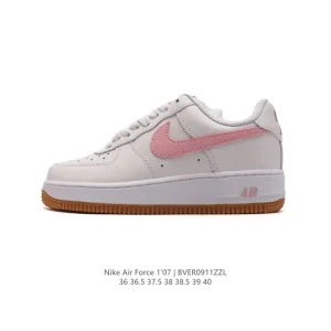 Nike Air Force 1 '07 Low White Leather Sneakers DM0576-101