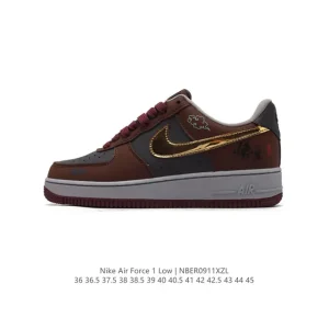 Nike Air Force 1 Low 07 Men's Casual Shoes White Leather Air Cushion Sneakers