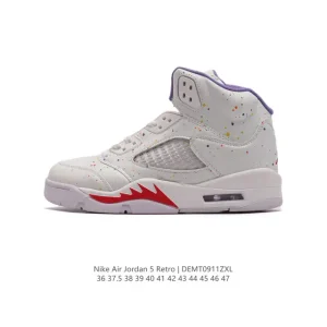 Jordan Air 5 Retro High Top Basketball Shoes for Men and Women
