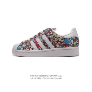 Adidas Superstar '82 Classic Shell Toe White Leather Women's Sneakers