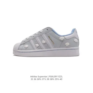 Adidas Superstar '82 Classic Shell Toe Leather Sneakers for Women