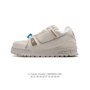Louis Vuitton Trainer Low Fashion Thick Sole Sneakers for Men and Women